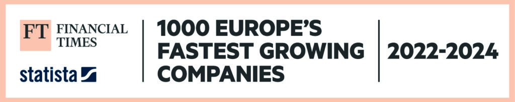 FT1000 - Recognizing Intent HQ in Europe's Fastest Growing 1000 Companies.
