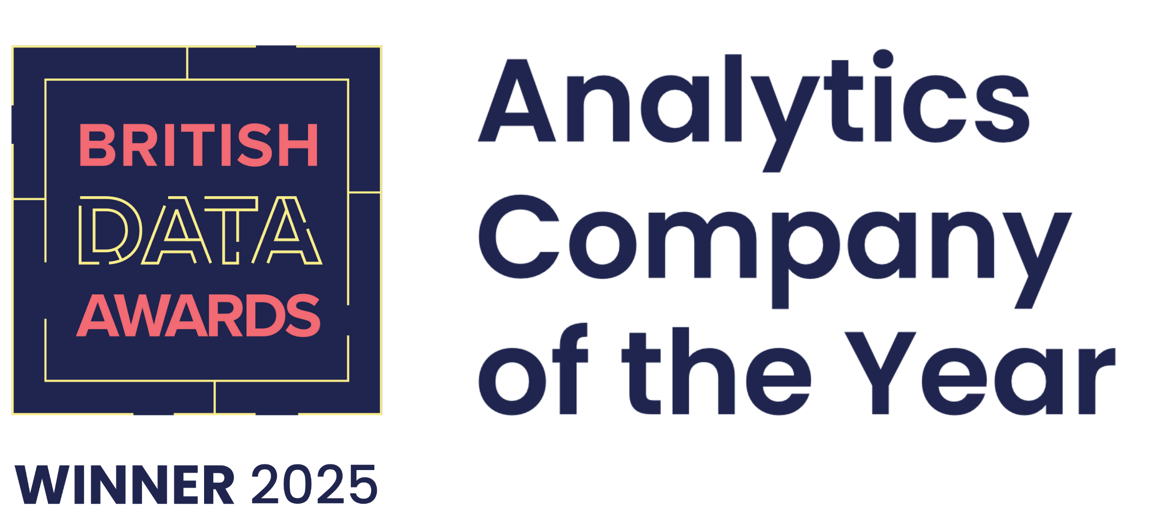Intent HQ awarded “Analytics Company of the Year” at the British Data Awards.