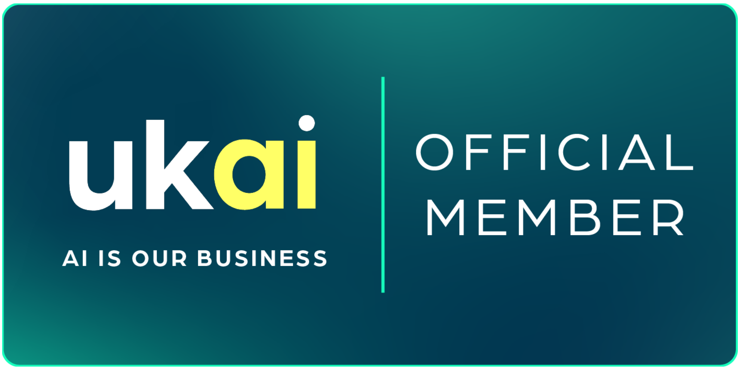 Intent HQ are an Official Member of UKAI - AI Is Our Business.